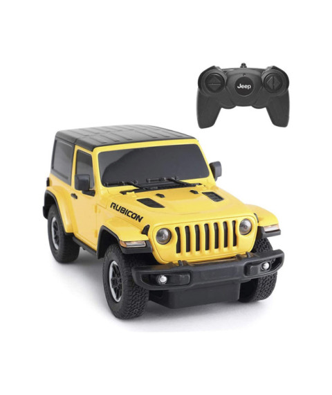 RS Masina cu telecomanda RASTAR 1:24 JEEP Wrangler JL, galbena